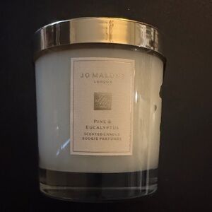 Jo Malone Pine & Eucalyptus Candle - Cream and Silver